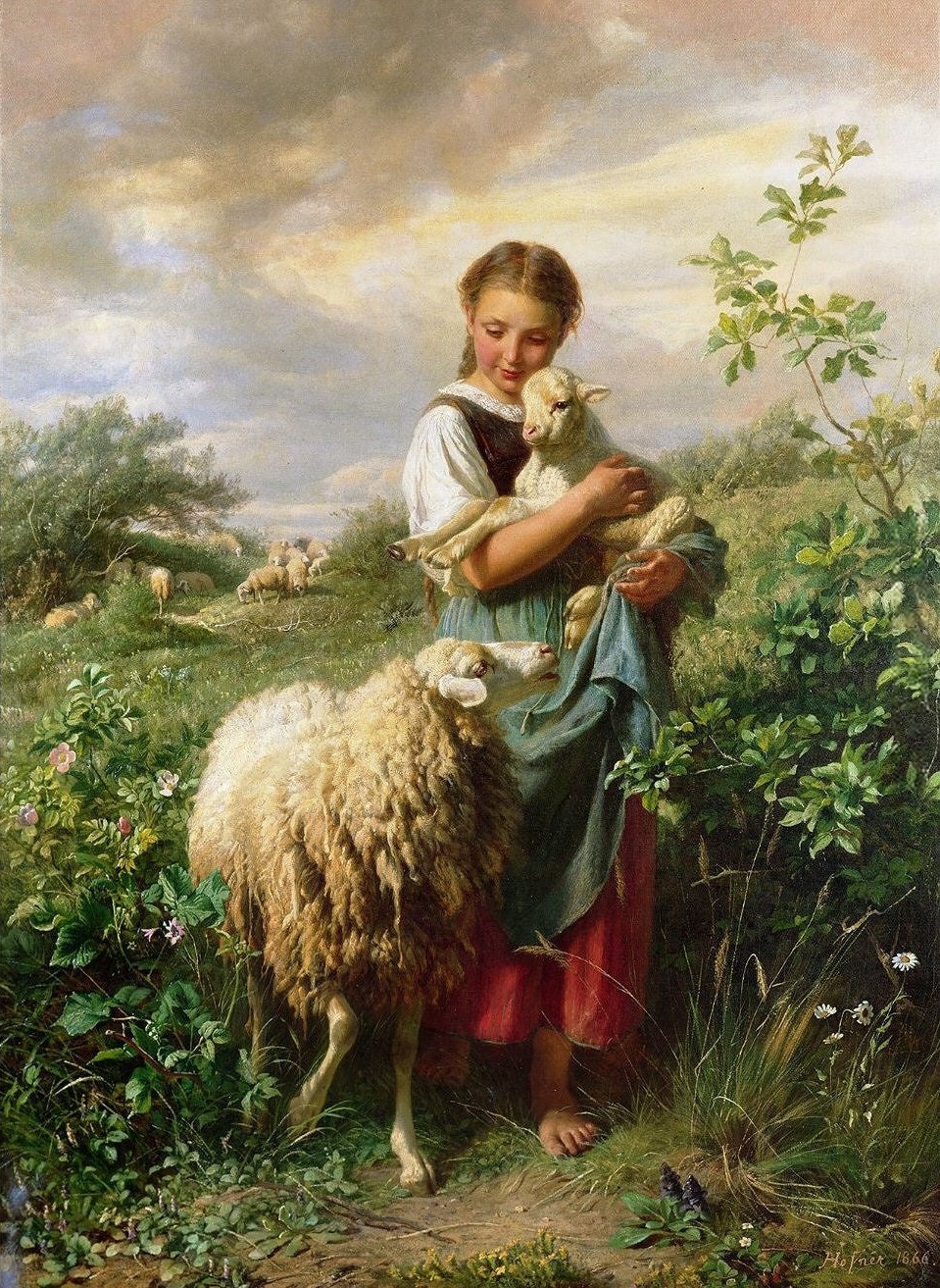 The little shepherdess
